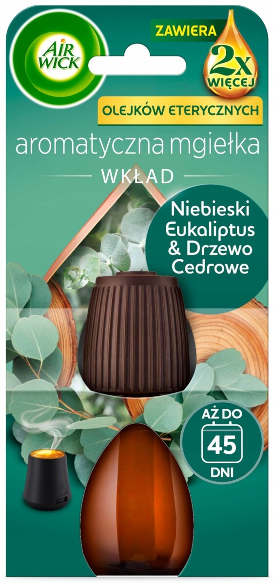 Air Wick Aromatická mlha Eukalyptus a Cedrové dřevo náplň 20 ml