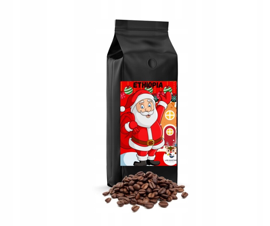 Etiopská kávová Káva 1kg Vánoce