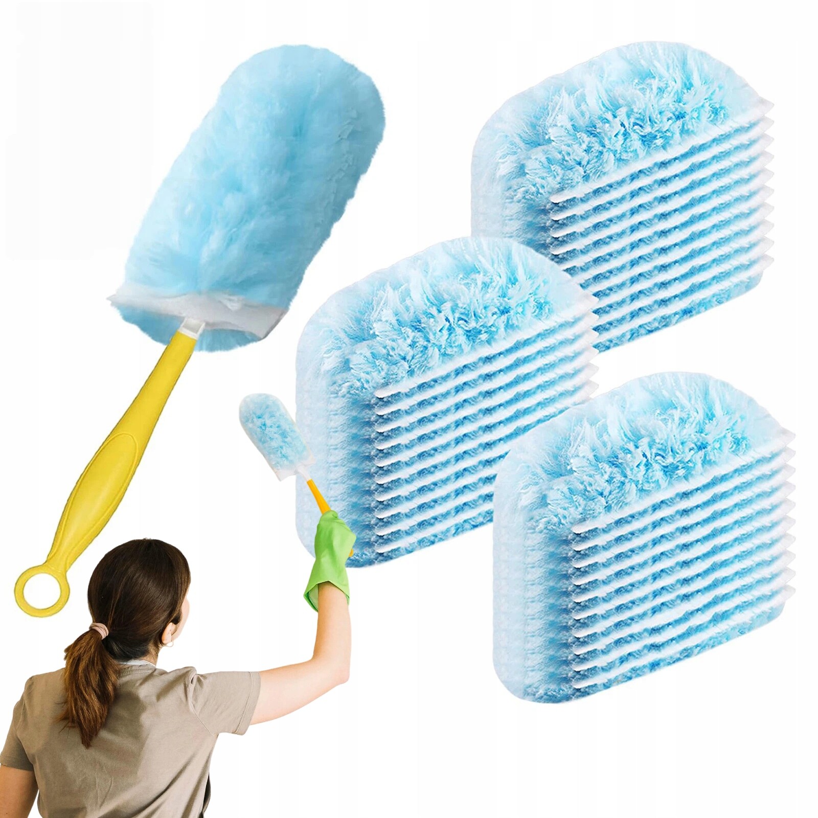 Duster Metly na prach, antistatické, rukojeť, 40 náplní