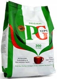 Pg Tips Čaj Sáčky 300 sáčků 870 g klasický černý čaj z Anglie