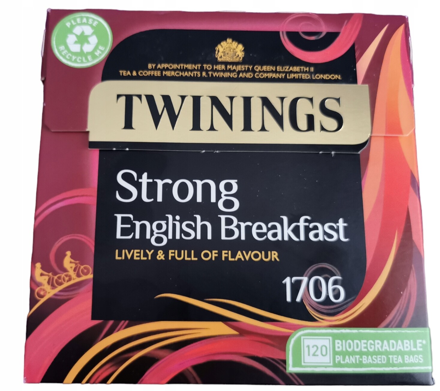 Twinings Čaj English Breakfast Tea 120 tbl. Uk