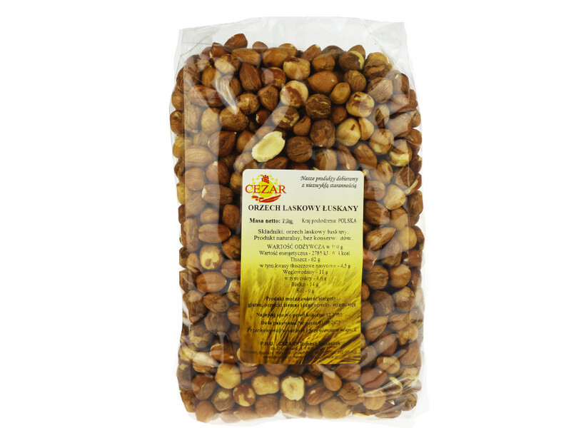 Lískové Ořechy Loupané 1 kg Polský Lískový Ořech