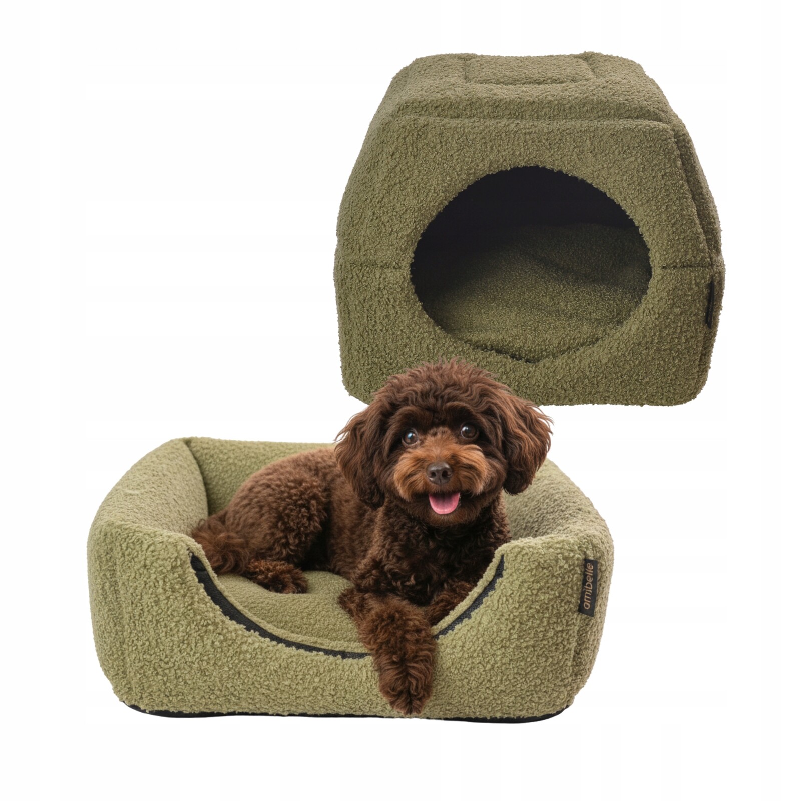 pro psa kočku Pelíšek malý domeček, 38x38cm, Potah