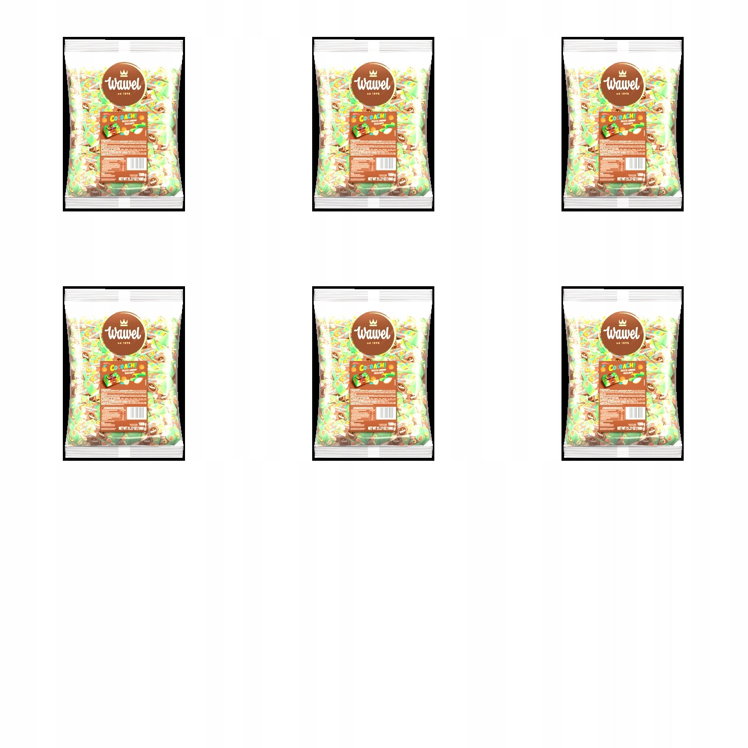 6 x Wawel cocoach! orz lask 1kg