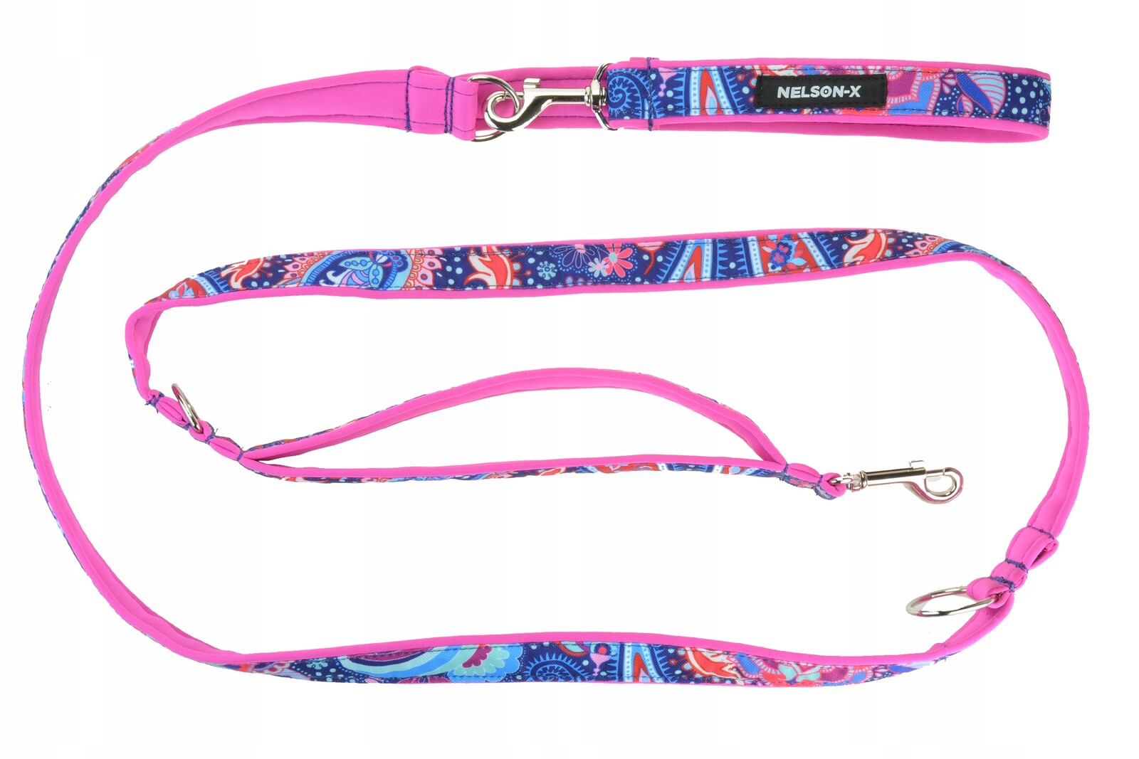 Vodítko Vodítko s neoprenovou podšívkou 2 m/2,5 cm, standard s rukojetí Polský Výrobce