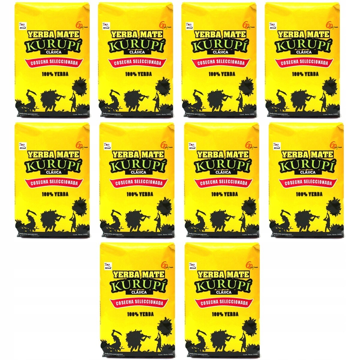Yerba Mate Kurupi Clasica Klasická 10x500g