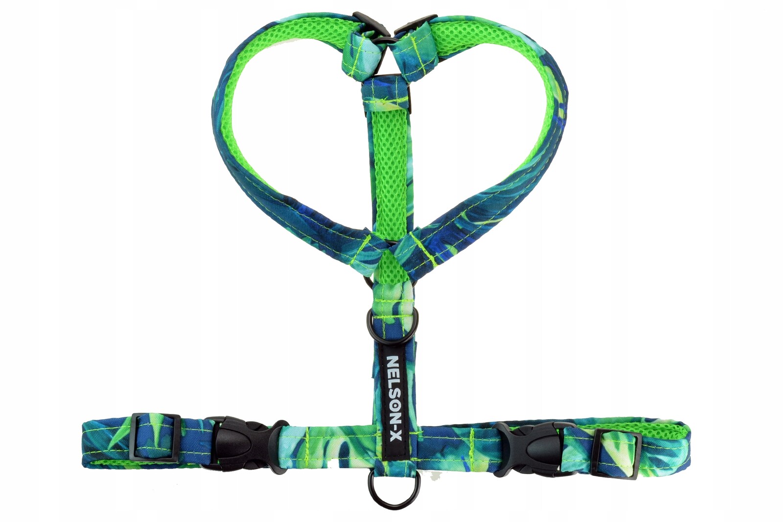 Postroj Guard Pro Psa Nelson-x Floral Black, Velikost XL, Černé Kování