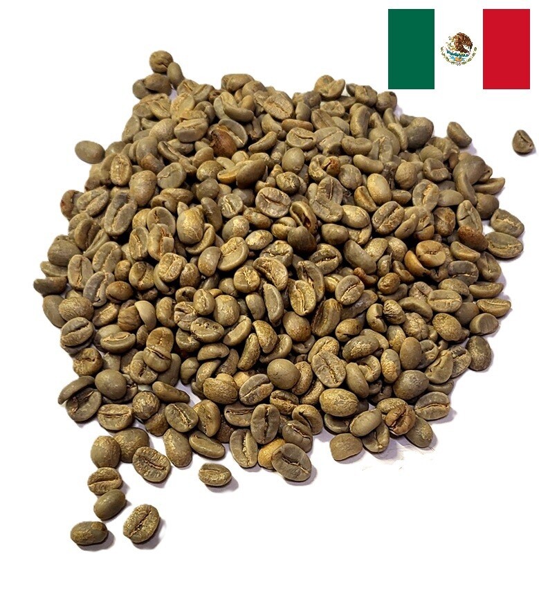 Zelená nepražená Káva Mexiko 1 kg Velké Balení
