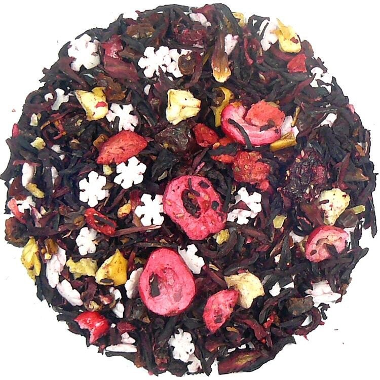 Čaj Vánoční Ovocný Kouzelný čas Jablko brusinky Sněhové Vločky 500 g