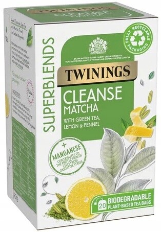 twinings cleanse matcha poslední kusy
