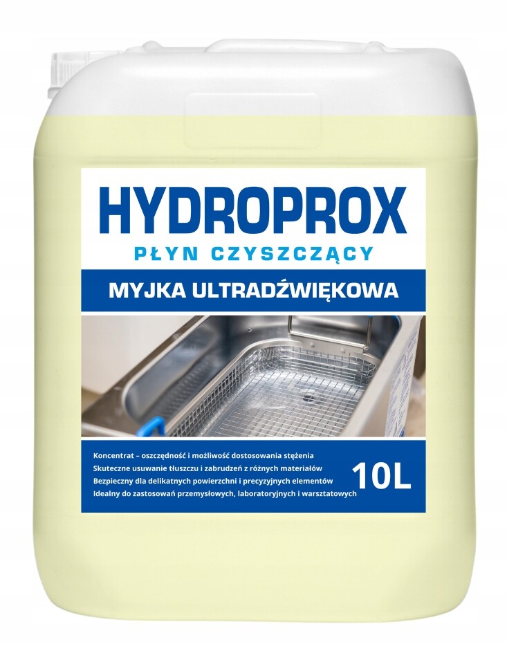 Hydroprox – Koncentrát Čisticího Prostředku Pro Ultrazvukovou Myčku 10 L