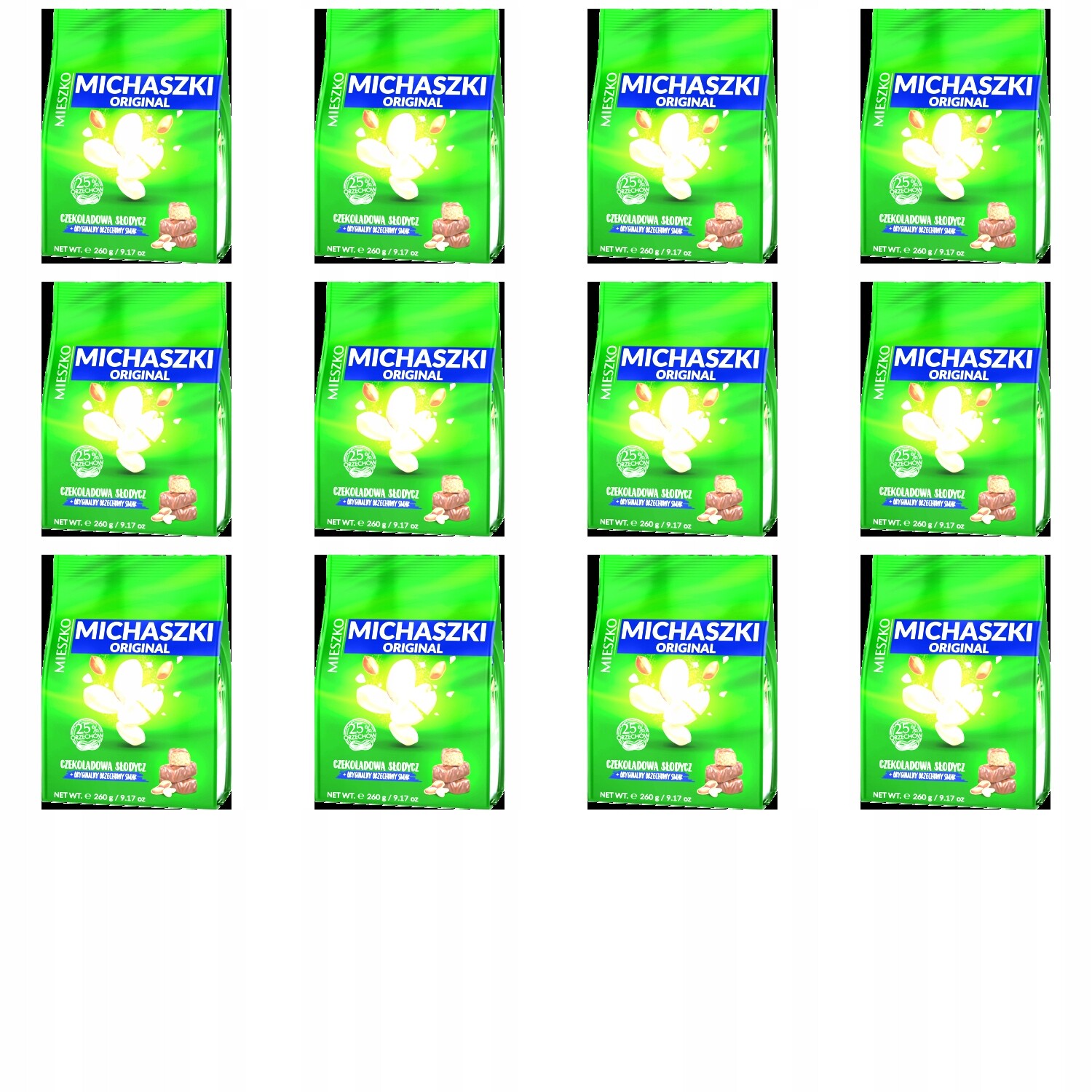 12x 260g Mieszko michaszki bonbóny Karton