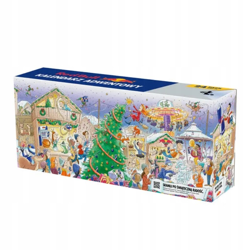 Red Bull Adventní kalendář 2025 Limitovaná edice 250 ml 24 ks