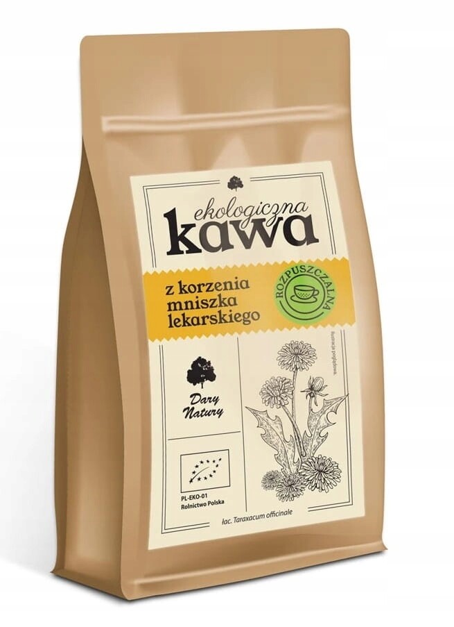 Instantní Káva Z Kořene Pampelišky Bio 100 g Dary Natury