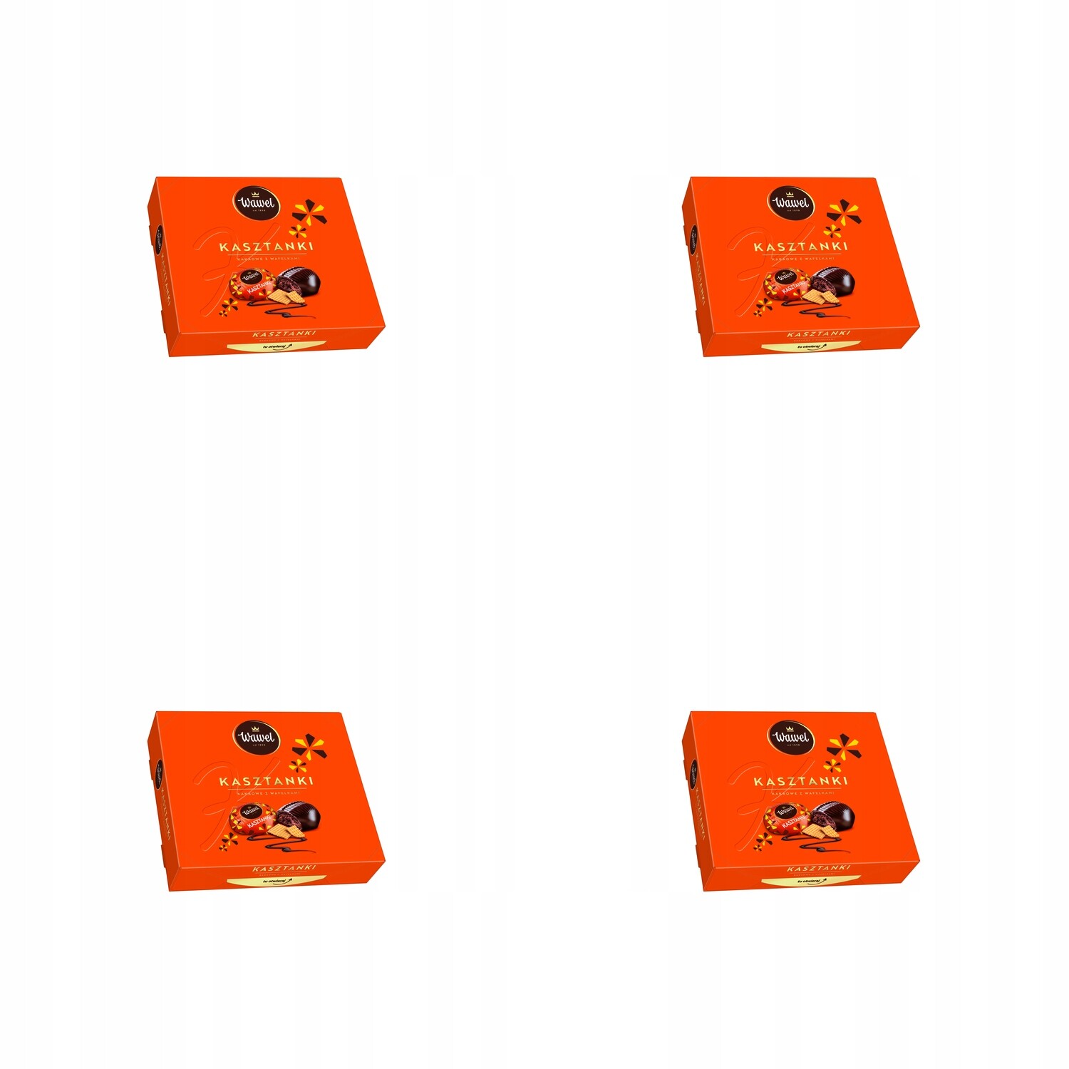 4x 160g bonboniéra čokoláda Wawel v krabičce Karton