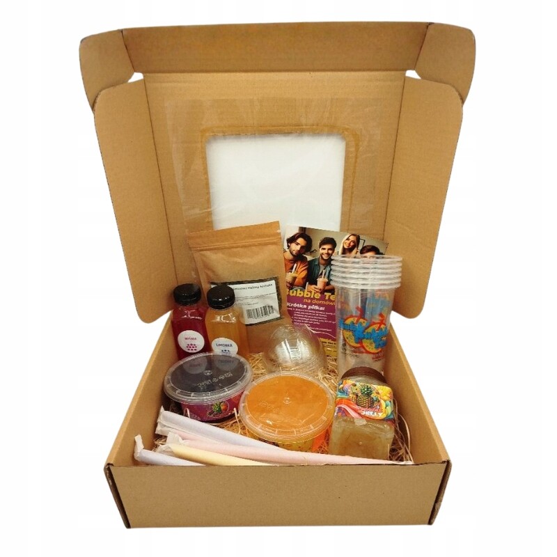 Sada na výrobu Bubble Tea Kit V Velký Dárek pro dítě