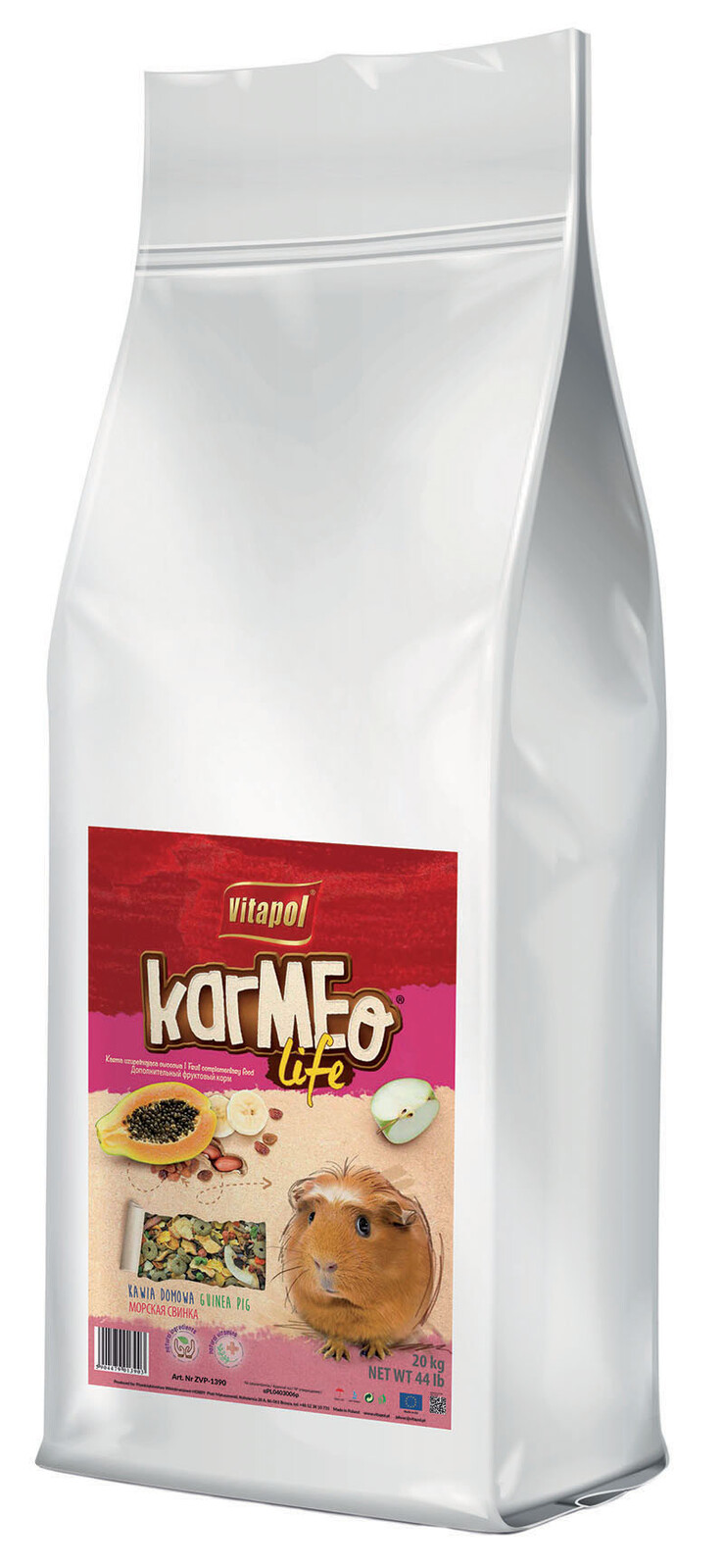 Ovocné Krmivo Pro Perličky 20 kg