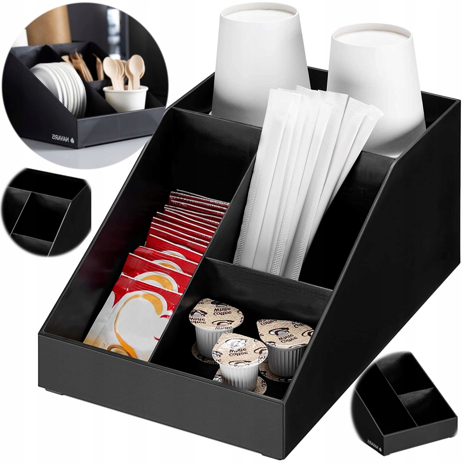 Organizér Na Kávu Krabička Na Šálky Příslušenství Kancelář