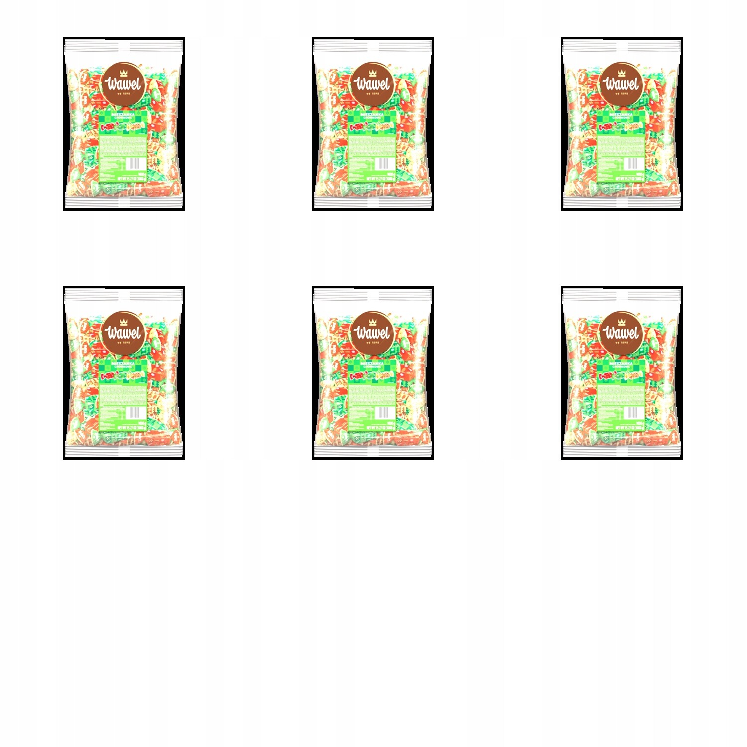 6 x Wawel vánoční směs 1 kg