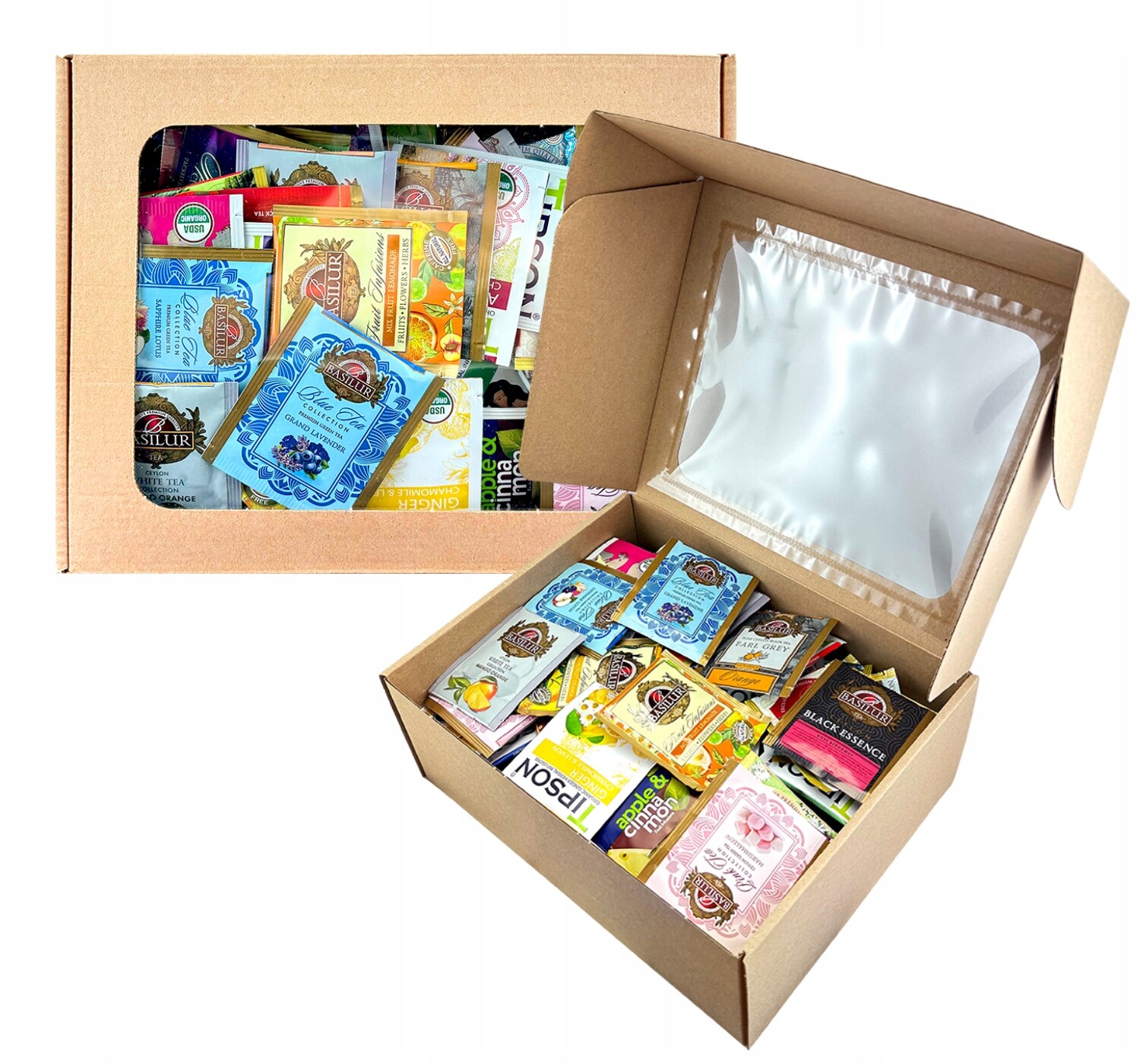 Sada Čajů Basilur Tipson Kingsleaf Stassen zabalené sáčky