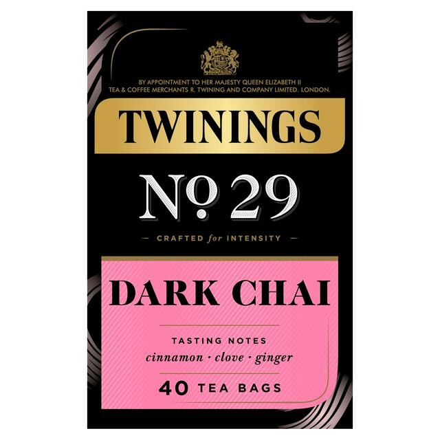 Twinings dark chai limitovaná edice 40 sáčků