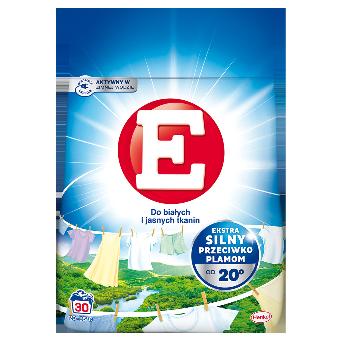 E prášek na bílé prádlo 1,65 kg