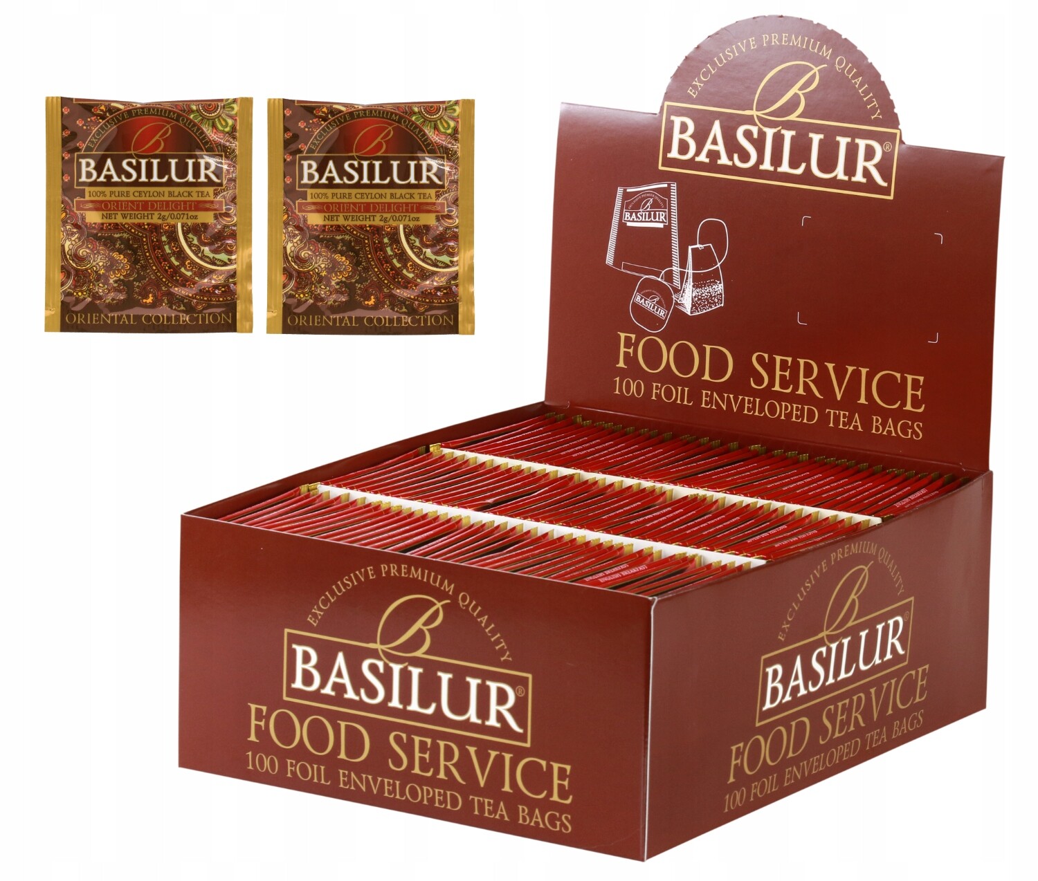 Černý čaj Basilur Orient Delight 100 sáčků