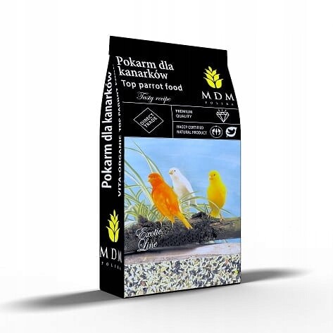 Směs Krmivo krmná směs pro kanárky Standard Vita-Organic MDM 10 kg