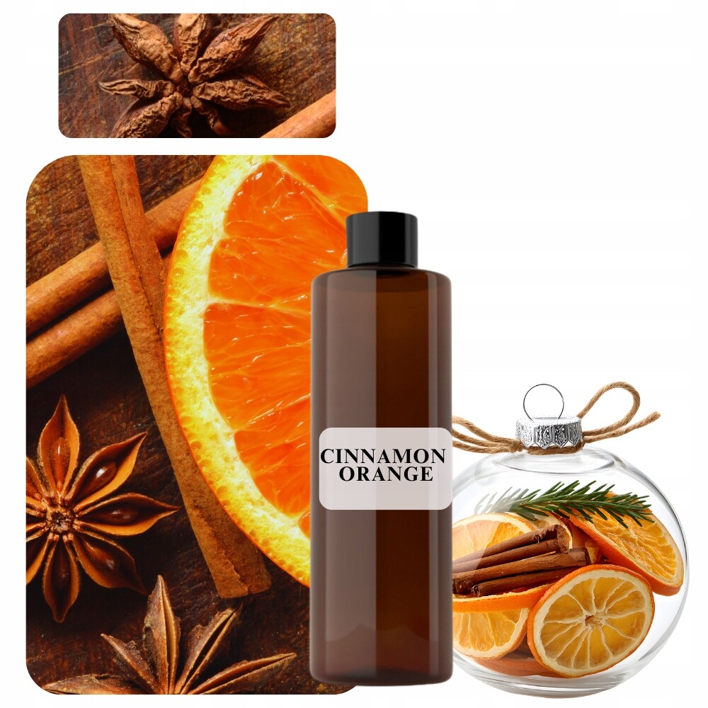 Olej do difuzéru Orange & Cinnamon 500 ml Útulná vůně Vánoc