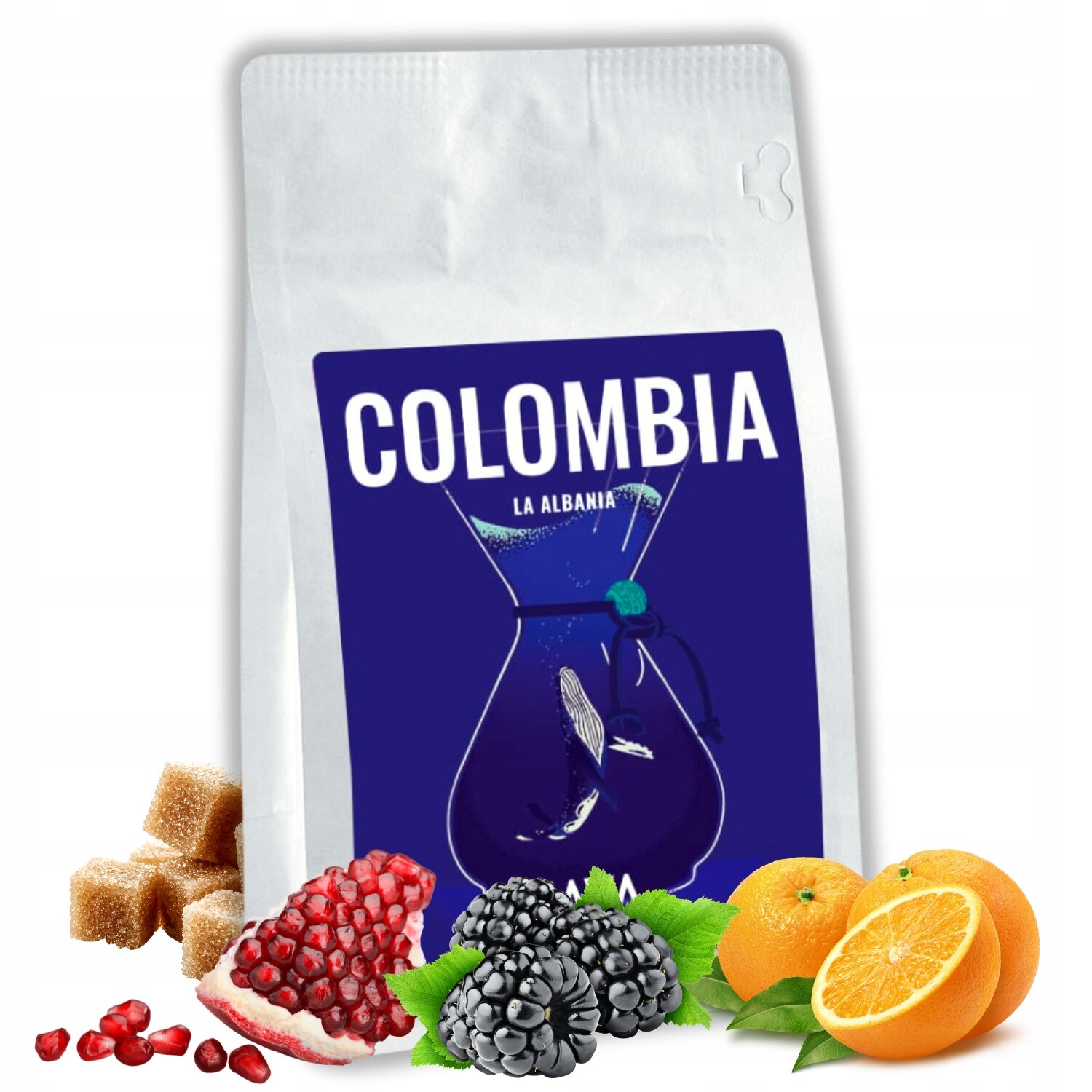 Káva zrnková Specialty Colombia La Albania 100% Arabica pod přeliv 250 g