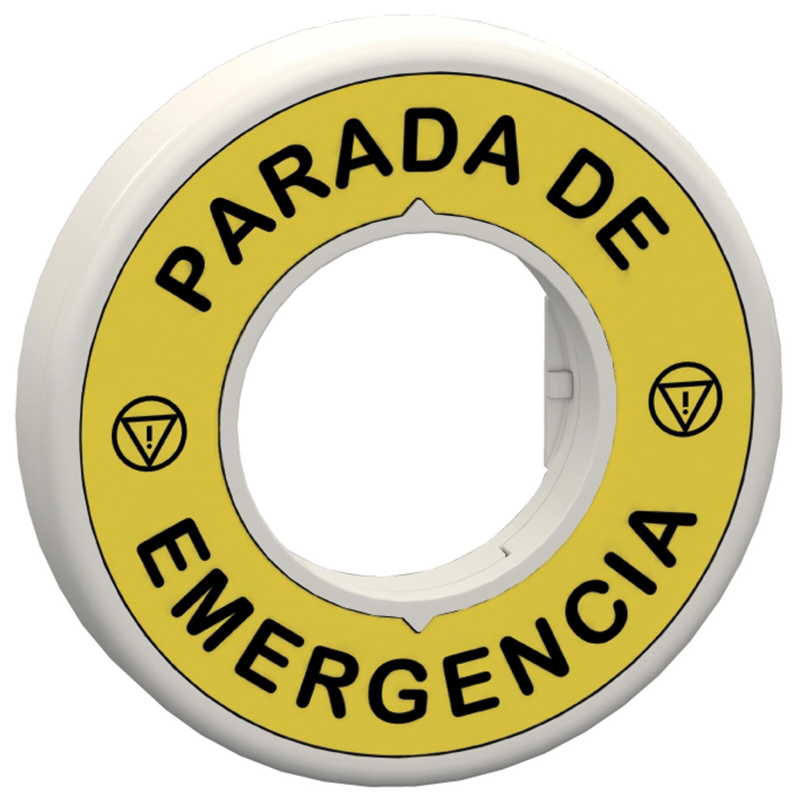 Schneider Electric Zby9W2M430 Illuminated Legend Ring, 240V, Red, 60Mm