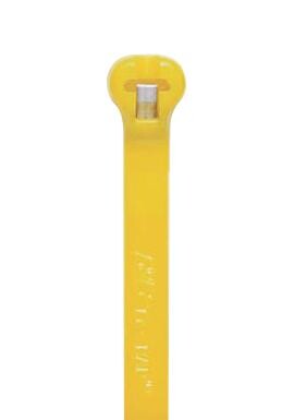 Abb 7Tag009070R0098 Cable Tie, 92Mm, Pa66, Yellow
