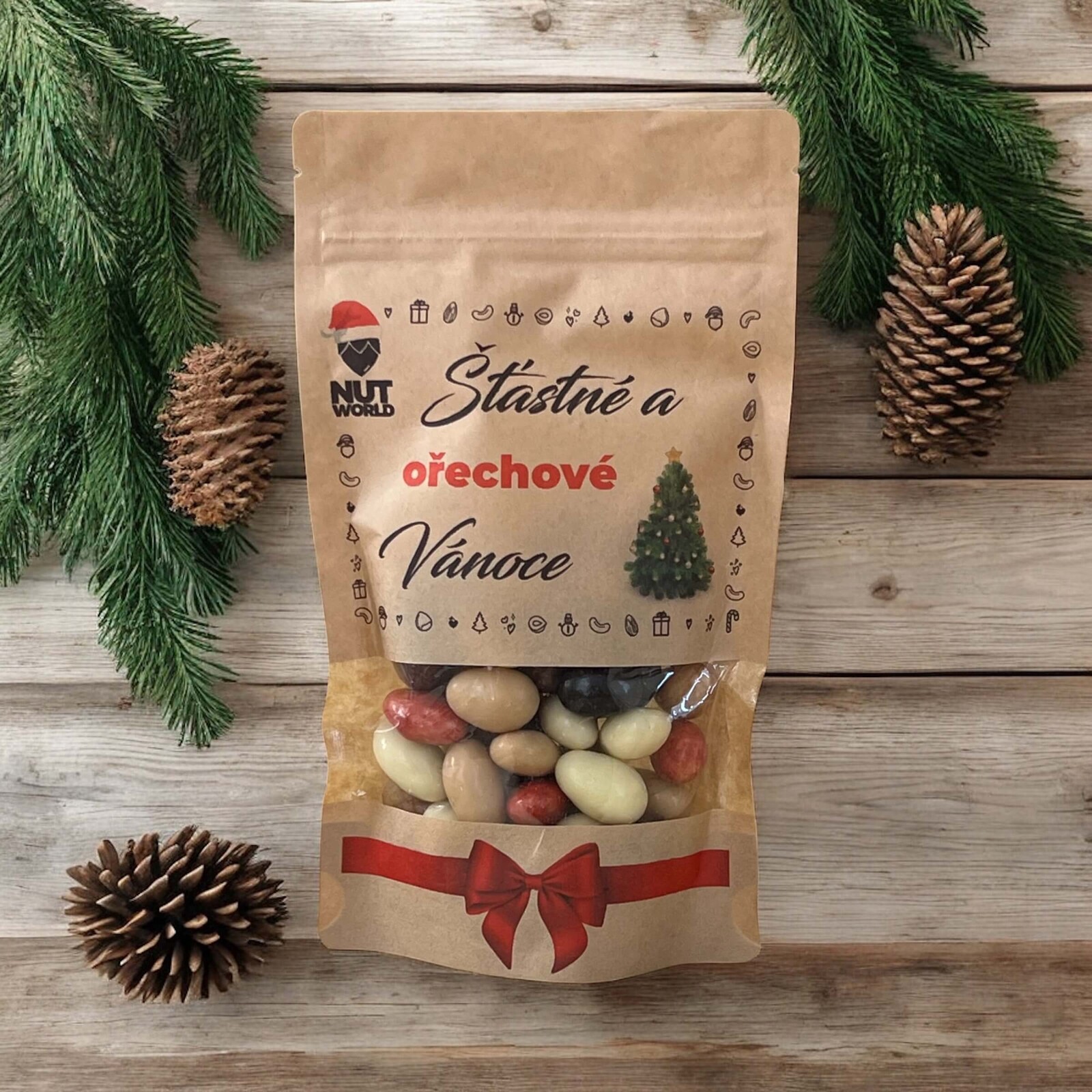 Nutworld.cz Vánoční mandle EXCLUSIVE 200g