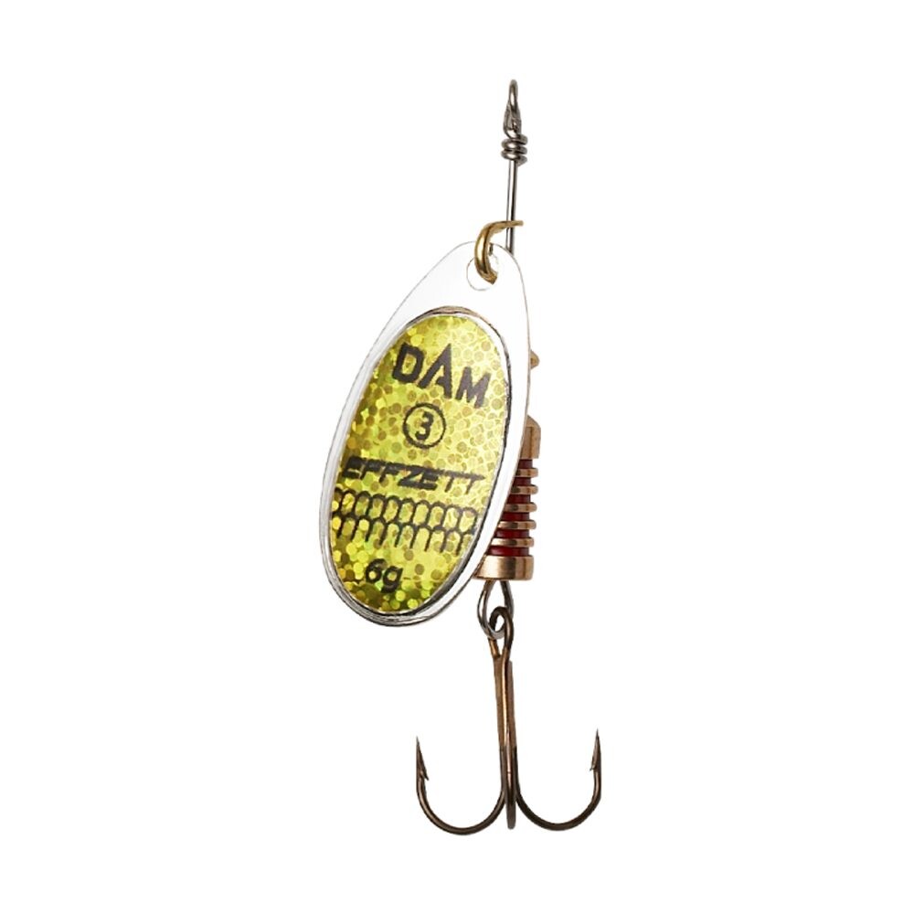 DAM Třpytka Standard Spinner Reflex Gold - 10g vel.4