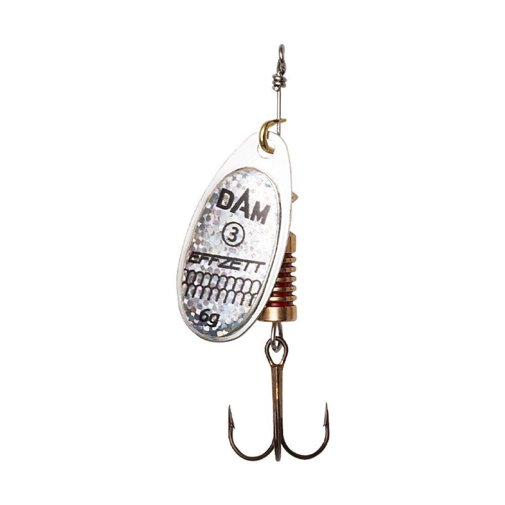 DAM Třpytka Standard Spinner Reflex Silver - 10g vel.4