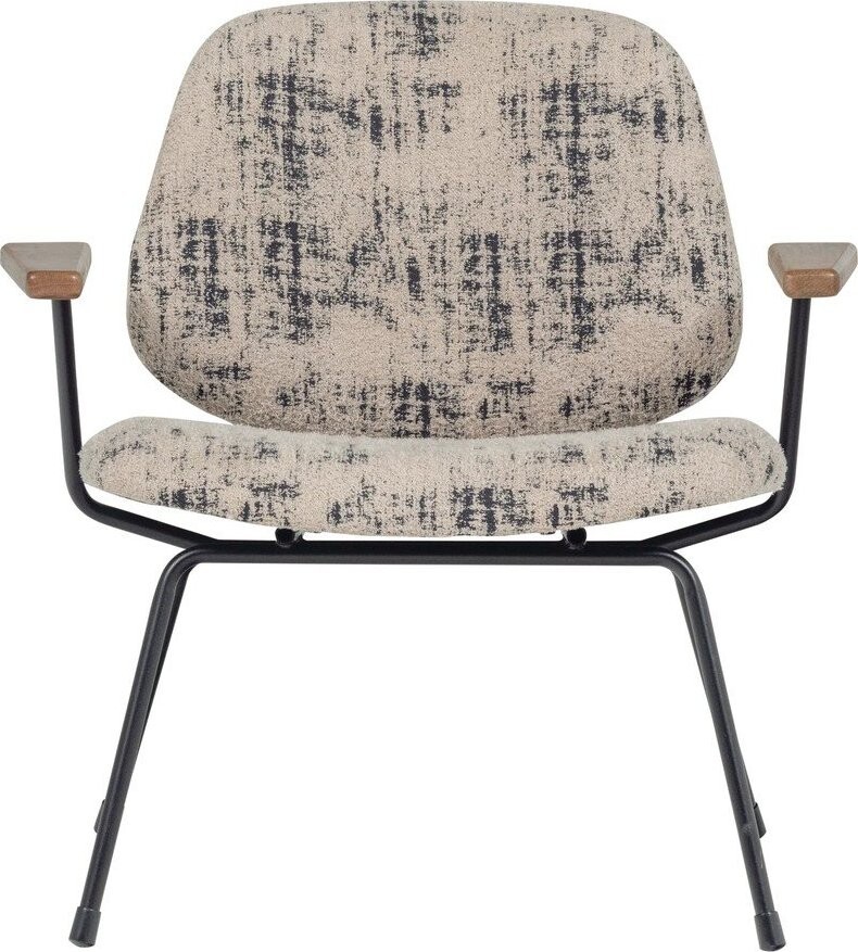 Béžové žinylkové křeslo Aure – WOOOD