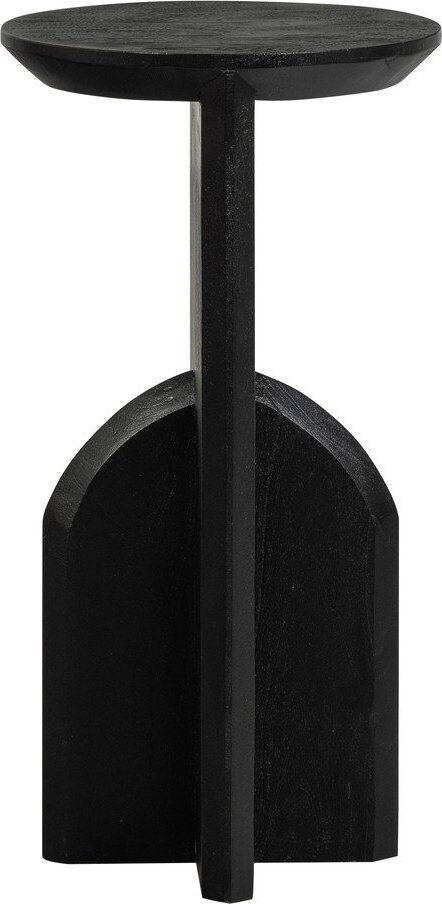 Kulatý odkládací stolek z masivu akácie ø 30 cm Kioni – WOOOD