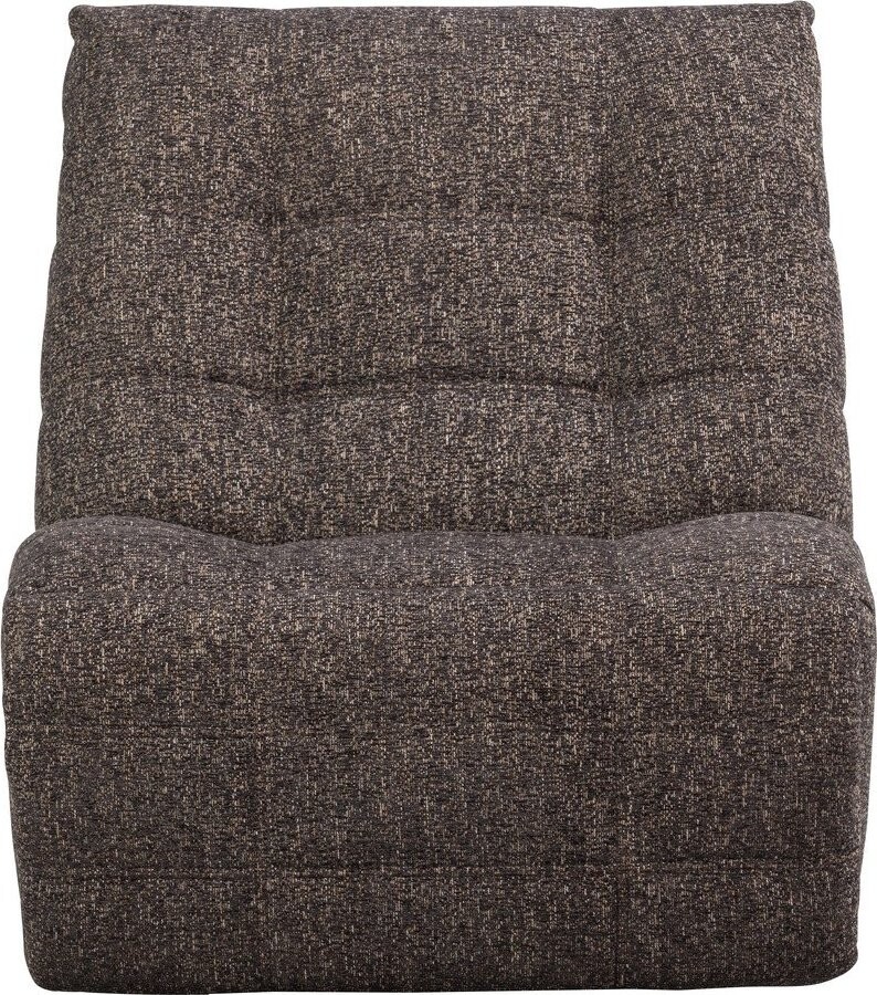 Antracitové polohovací relaxační křeslo Hein – WOOOD