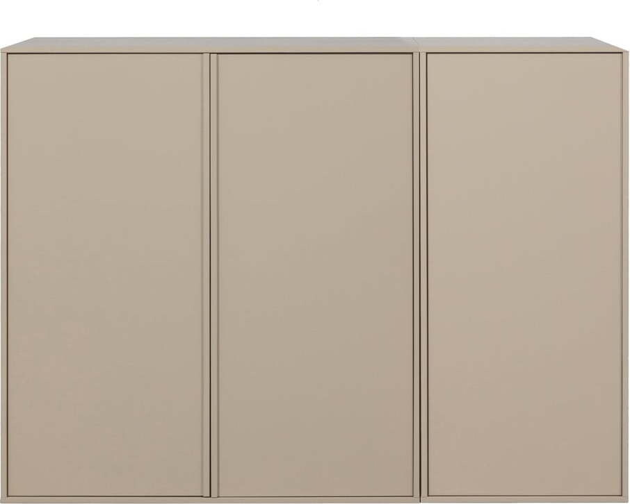 Krémová modulární skříň z borovicového dřeva 150x110 cm Daily – vtwonen