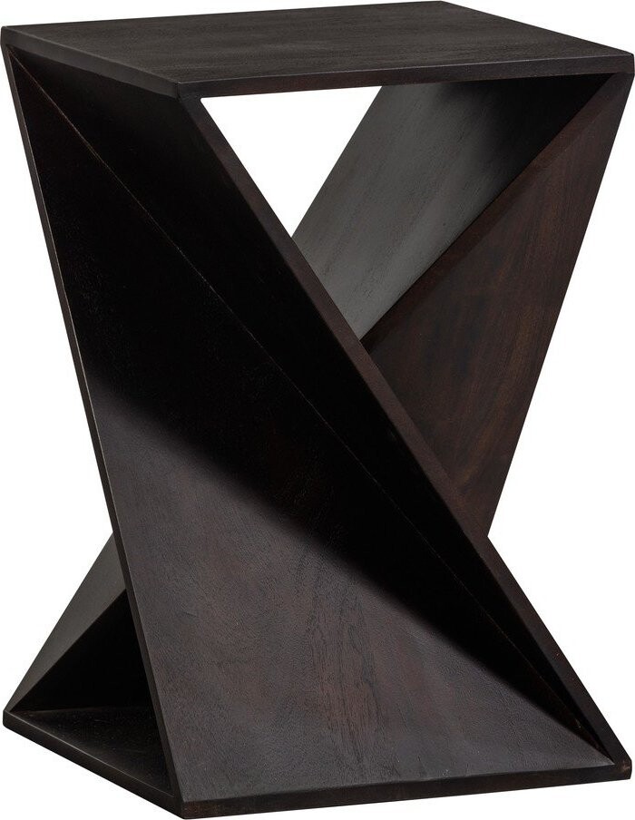 Odkládací stolek z masivu akácie 41x41 cm Ikem – WOOOD