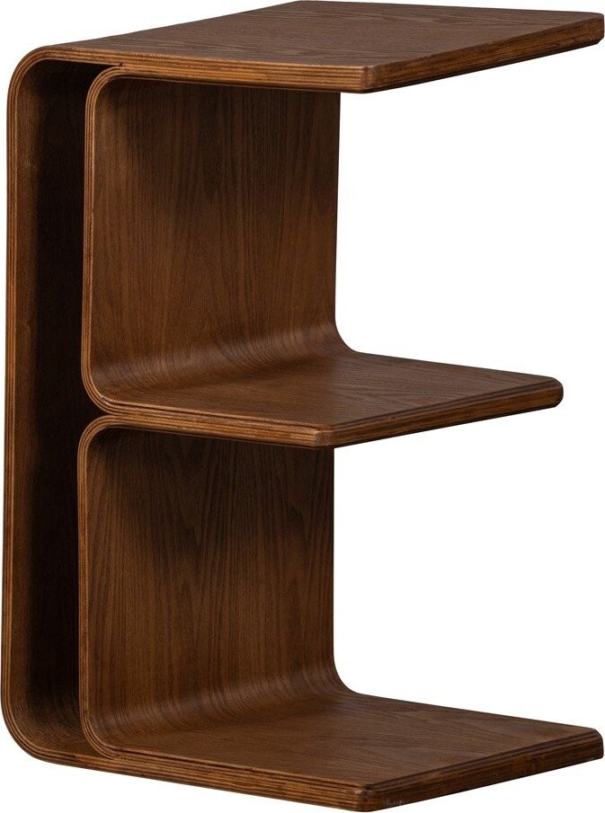 Odkládací stolek v dekoru ořechu 32x40 cm Frey – WOOOD