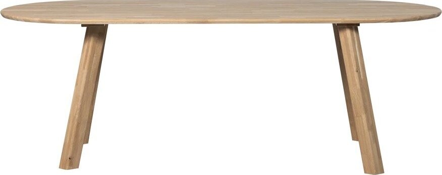 Jídelní stůl z dubového dřeva 90x220 cm Tablo – WOOOD