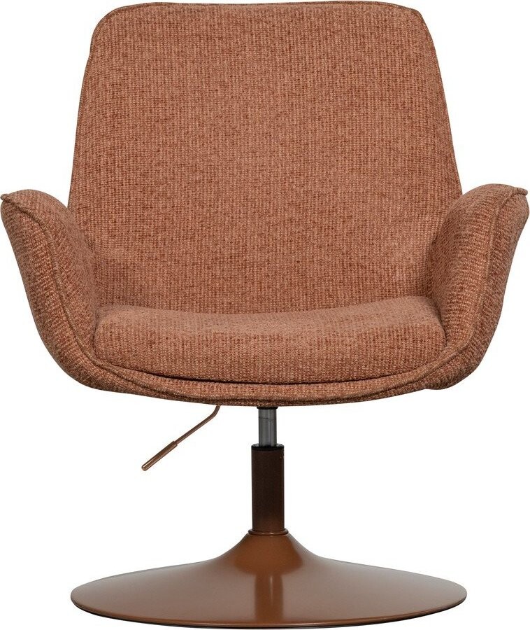 Oranžové křeslo s nastavitelnou výškou sedadla Marten – WOOOD