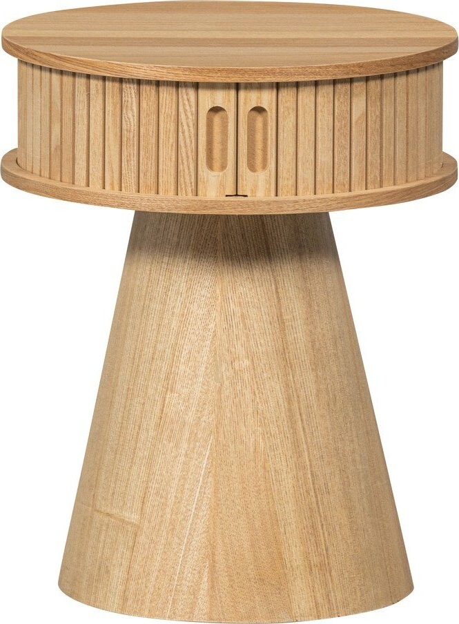 Noční stolek v dekoru borovice v přírodní barvě Karri – WOOOD