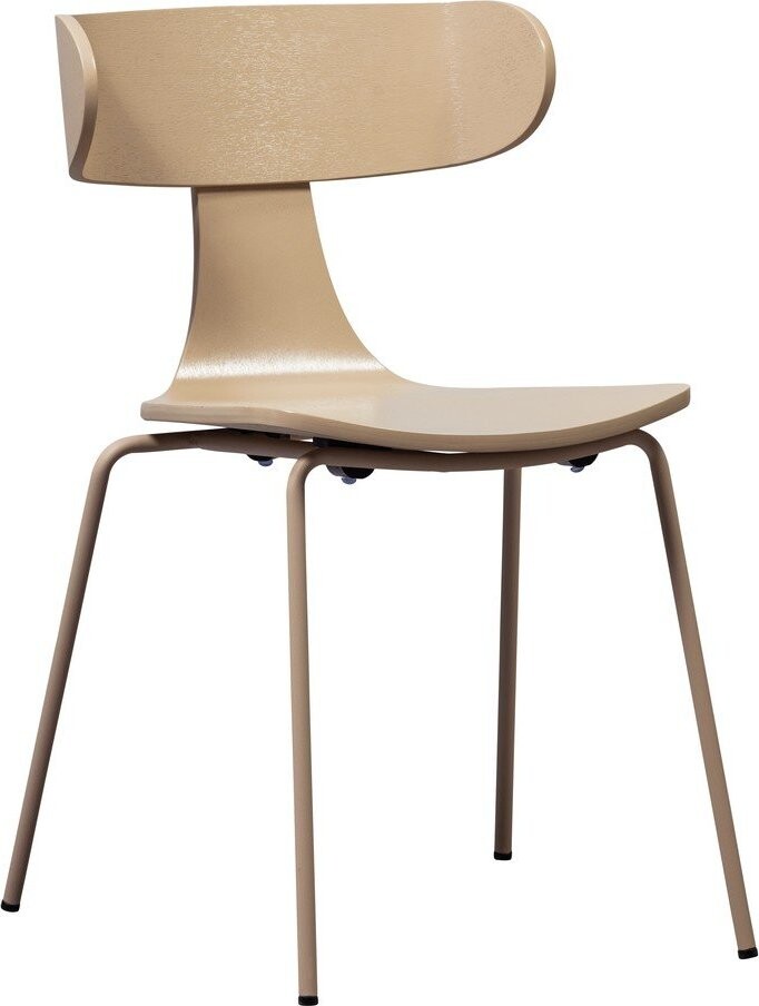 Stohovatelná jídelní židle v dekoru jasanu v přírodní barvě Form – WOOOD