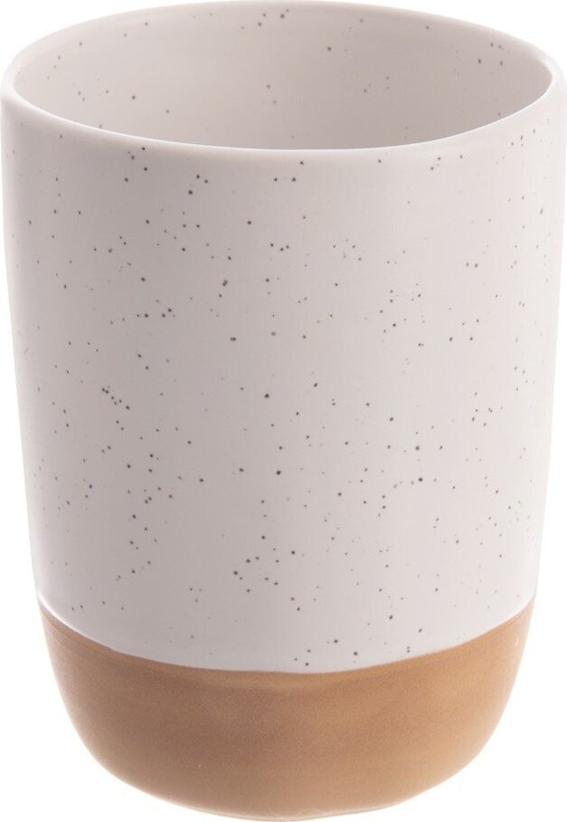 Krémové keramické šálky v sadě 4 ks na latte 340 ml Statek – Orion