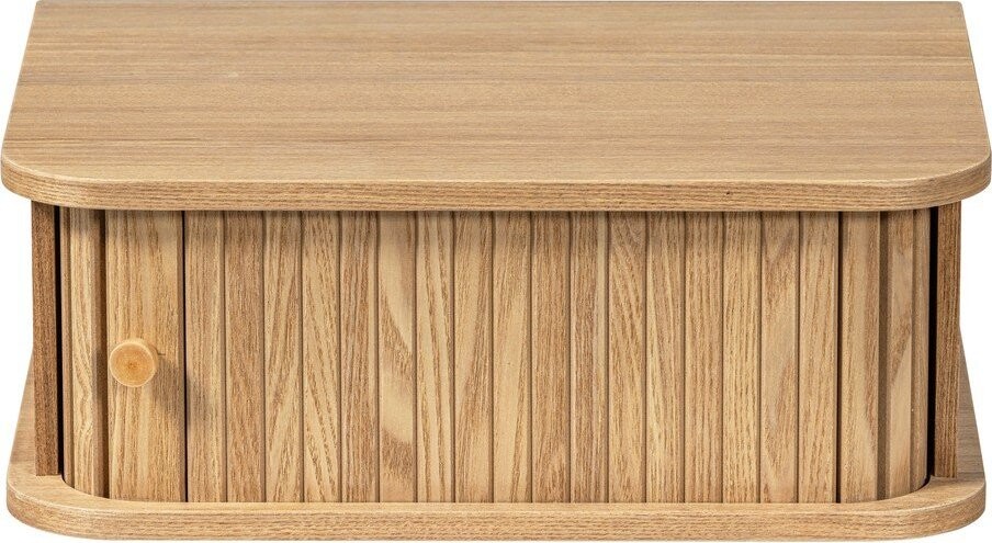 Závěsný noční stolek v dekoru borovice v přírodní barvě Jena – WOOOD