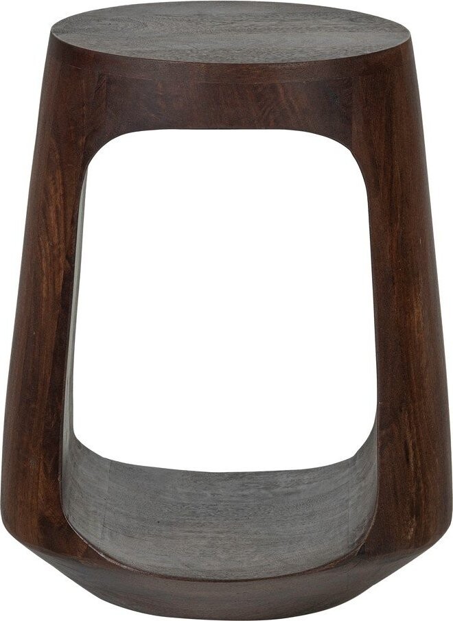 Kulatý odkládací stolek z mangového dřeva ø 33 cm Bayo – WOOOD