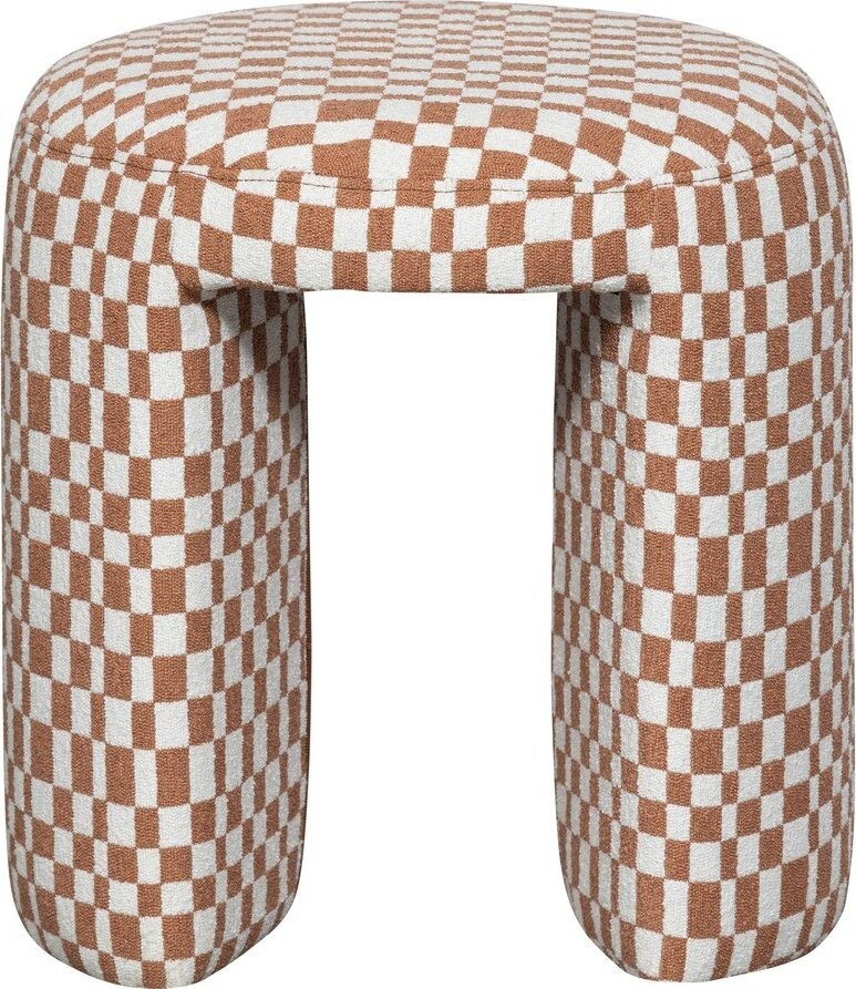 Oranžová čalouněná stolička Charlie – WOOOD