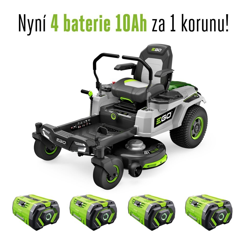 Aku zahradní rider EGO Z6 ZT4201E-L